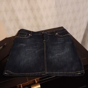 New York Company Denim Skirt